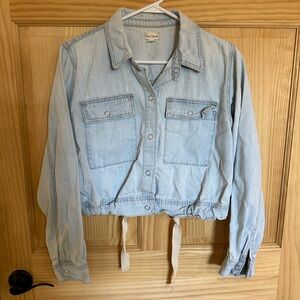 Hem & Thread Light Wash Jean Jacket